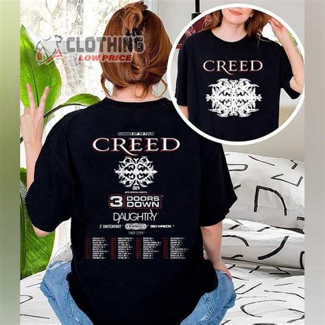 creed band merchandise.